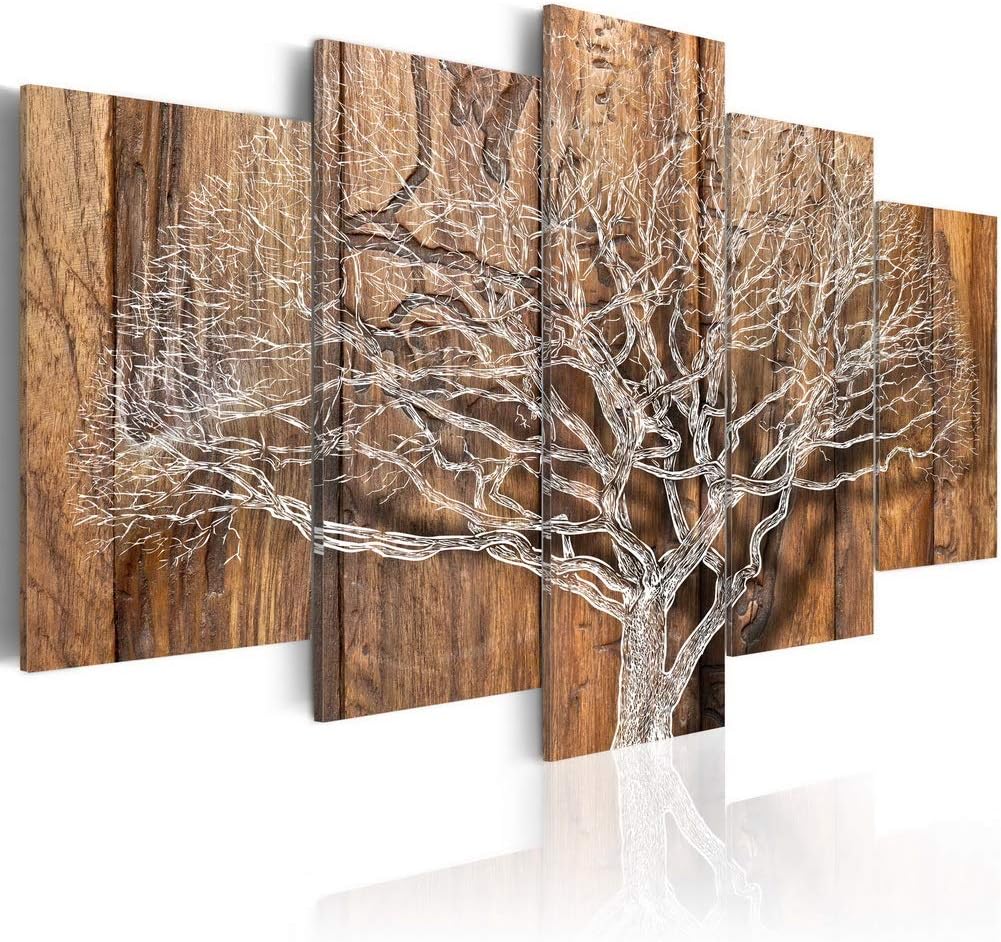 Tree Canvas Prints Wall Art Huge Modern Painting 5pcs