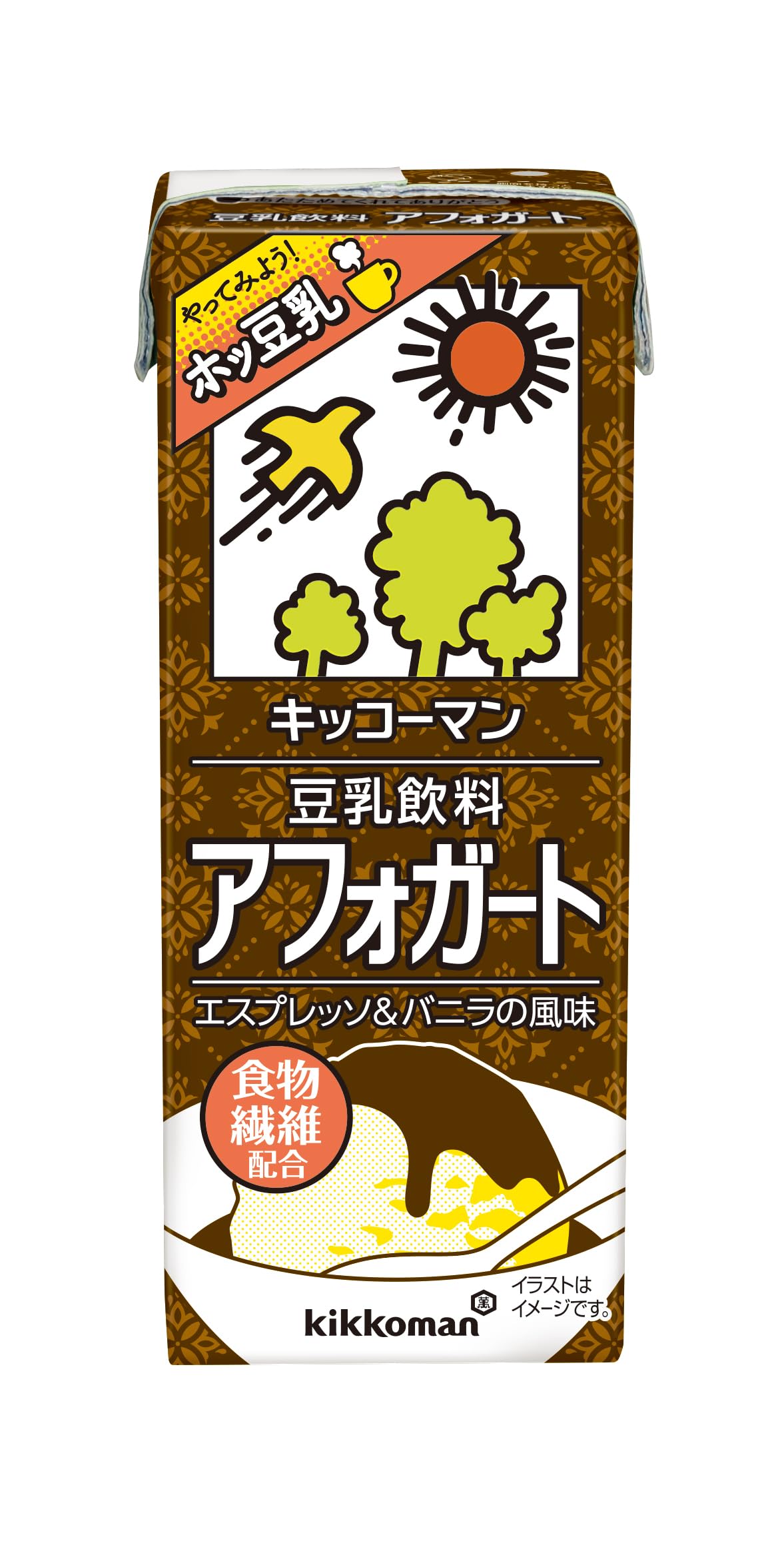 キッコーマン(豆乳) 飲料 アフォガート 200ml×18本商品画像