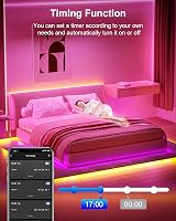 Mexllex LED Strip Lights 30m RGB App Control Music Sync with Remote view 3
