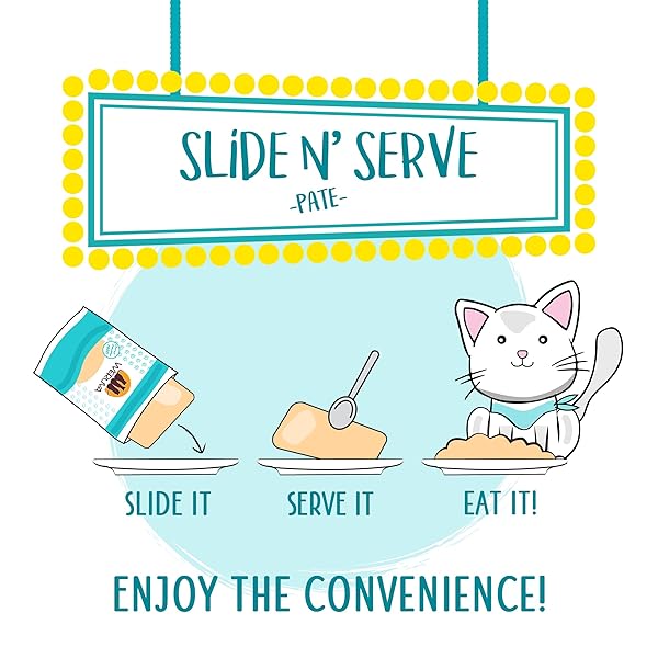 WERUVA SLIDE N’ SERVE PATÉ WET CAT FOOD, THE SHOWCASE CHOWDOWN VARIETY PACK, 2.8OZ POUCH, PACK OF 16