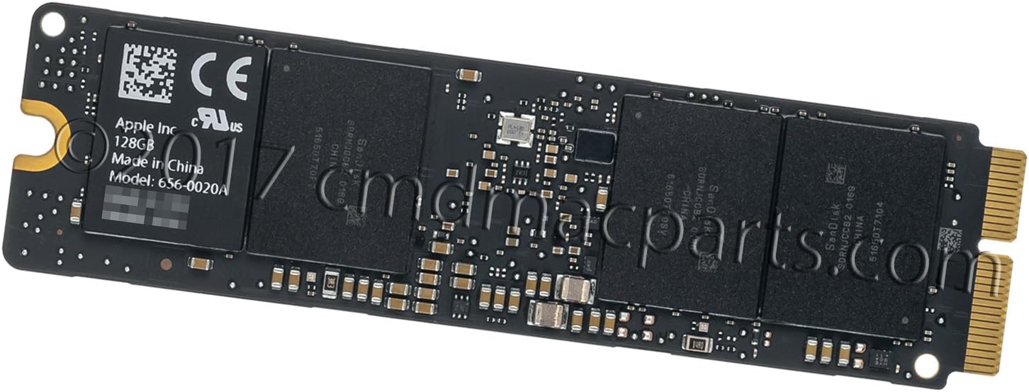 Odyson - 128GB SSD Replacement for MacBook Air 11" A1465 (Early 2015)