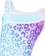Gogokids Girls Three-Piece Gymnastics Set Sleeveless Leotard Shorts Hairband view 2
