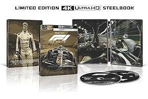 F1 The Movie (BIL/4K Ultra Steelbook + Blu-ray)