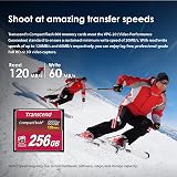 Transcend 32GB CompactFlash 800 Memory Card Up to 120/60 MBs High-Speed Ultra view 5