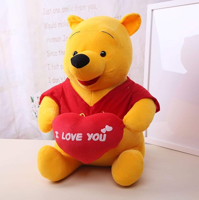 JICIMAOYI Bear Vinnie Plus - Oso de Winnie con Forma de corazón: Amazon.es: Hogar