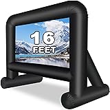 GZKYYLEGS 16ft Inflatable Movie Screen Outdoor