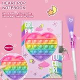 GINMLYDA Pop Secret Diary for Girls with Invisible Pen Lock Notebook 160 pp view 6