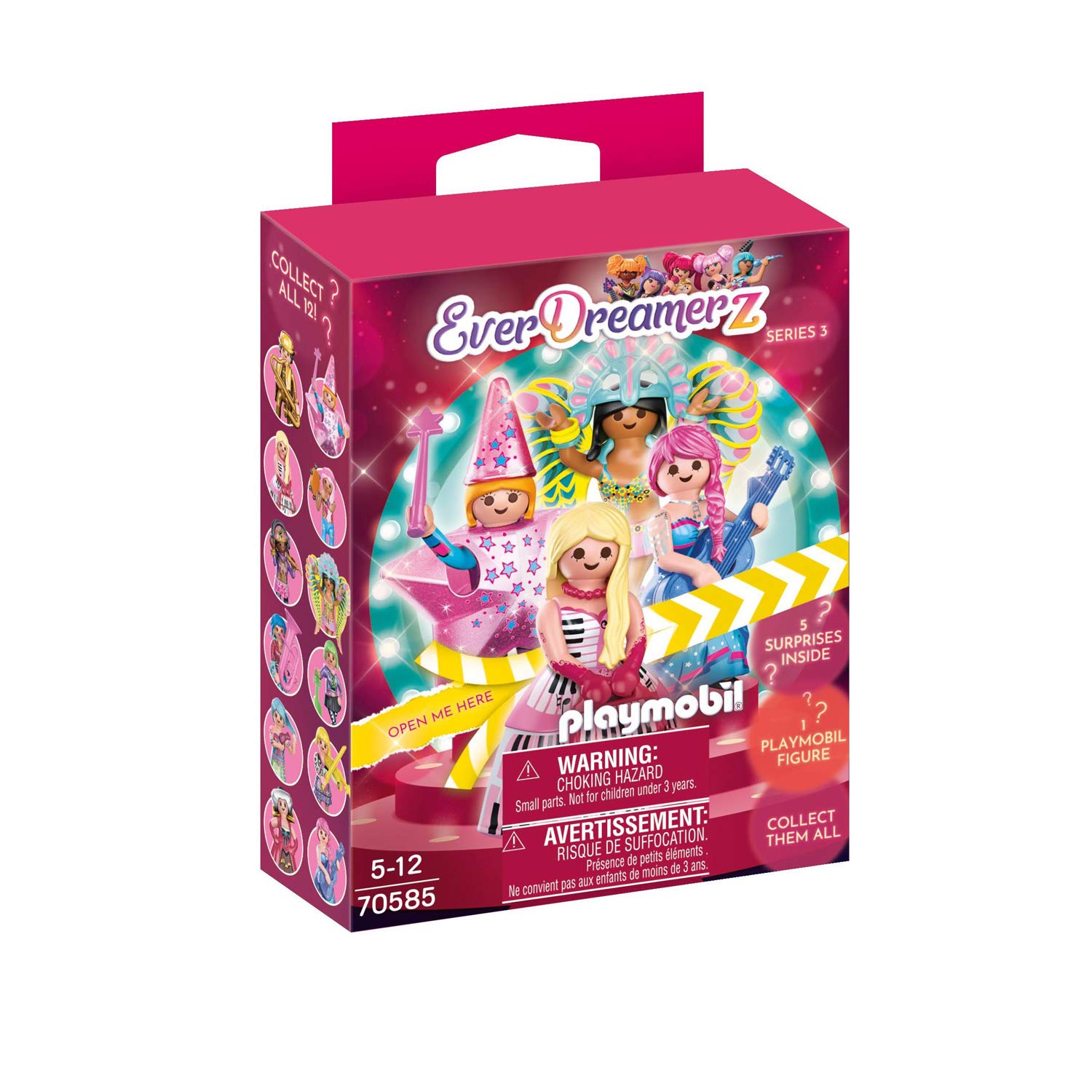 Playmobil 70585 EverDreamerz Surprise Box - Music World, Fun Imaginative Role-Play, PlaySets Suitable for Children Ages 4+
