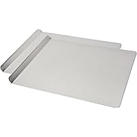 AirBake Natural 2 Pack Cookie Sheet Set, 16 x 14 in