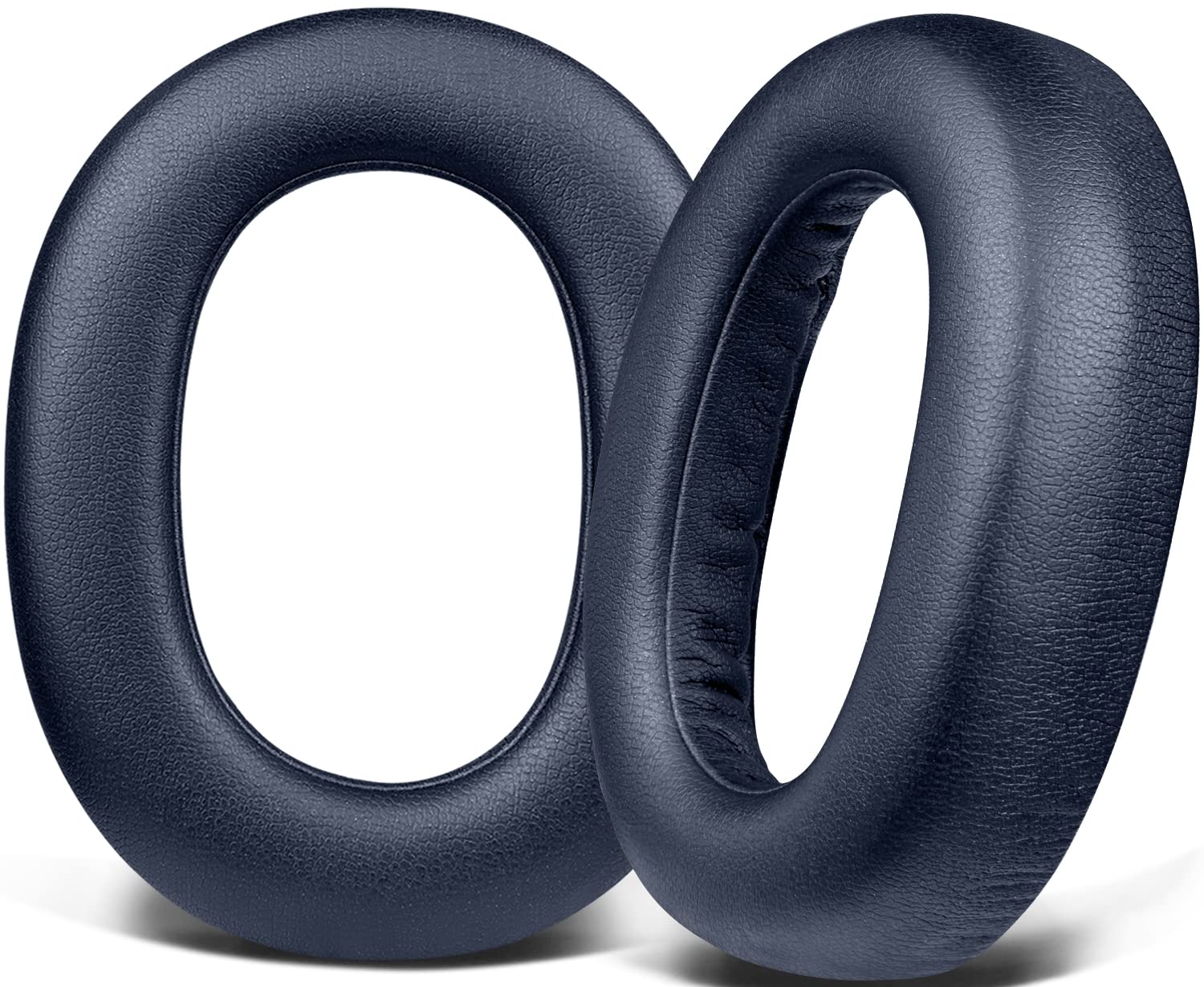 SOULWIT Professional Replacement Ear Pads Cushions for Jabra Elite 85h Wireless Over-Ear Headphones, Earpads with Soft Protein Leather, Noise Isolation Foam - Navy Blue