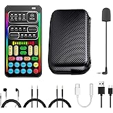 i9 Voice Changer Kit with Mini Mic, Type-C Adapter, 8 Effects | Complete kit with mini mic and Type-C adapter, 8 voice effects, plug-and-play setup for PC, PS5, Xbox, Switch, and phones.