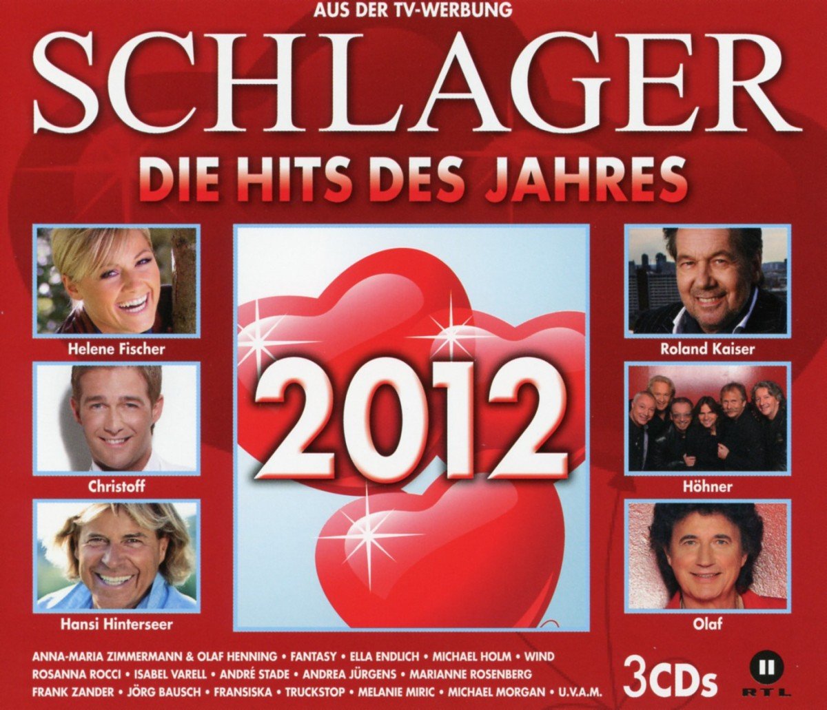 Schlager 2012die Hits des Jahres 2012 Various Amazon.de Musik