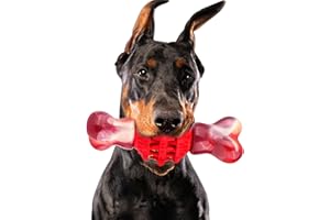 Apasiri Dog Toys for Aggressive Chewers Medium Breed, Dog Toy, Indestructable Dog Chew Toys for Aggressive Chewers Large Breed, Beef Flavor, Dog
