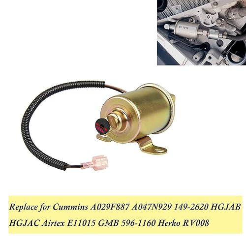 E11015 Electric Fuel Pump Replace For Cummins A029F887 A047N929 149-2620, For HGJAB HGJAC Airtex E11015 GMB 596-1160 Herko RV008, For Onan 5500 5.5KW Gas Generator In | Whizz Electric Fuel Pumps