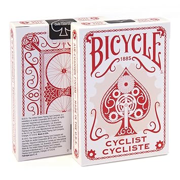 Bicycle Cyclist Playing Cards (RED) Edition Poker Collectible Deck