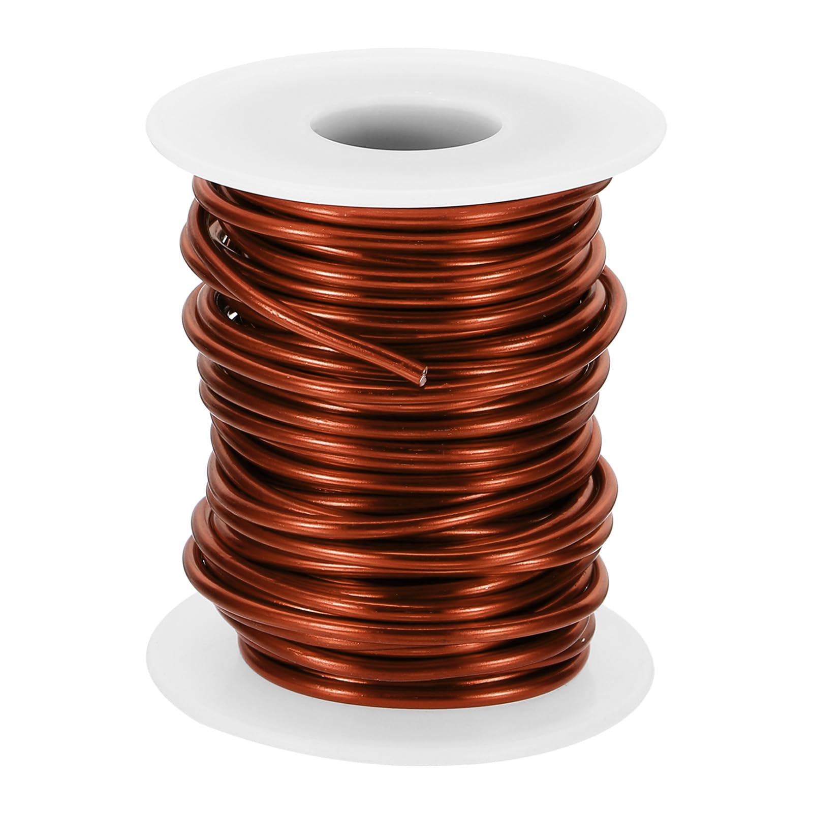 PATIKIL 10 Gauge 2.5mm Aluminum Craft Wire, 32.8Ft Metal Wire Armature Bendable Wire for Jewelry Making Metal Wrap DIY, Bronze