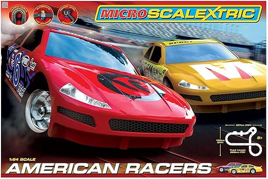 micro scalextric american racers