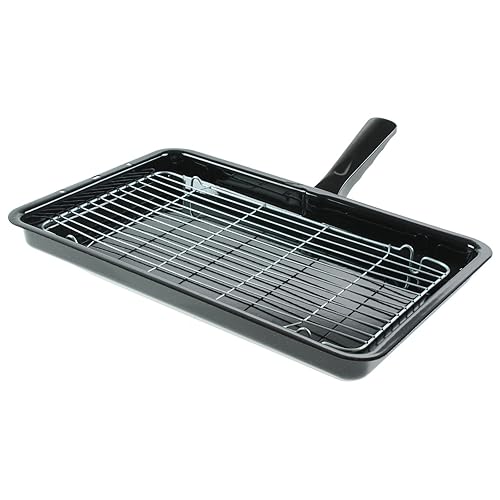 First4Spares Grill Pan & Mesh For Smeg Bosch Neff & Beko Cookers