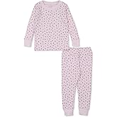 Kissy Kissy Baby Girls Infant Tulip Blossoms Print Long Pajamas Set