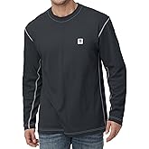 VANDISI FR Shirts Fire Resistant Shirts Clothing for Men 100% Cotton Pre-Washed 6.5oz Lightweight FR Long Sleeve Shirts