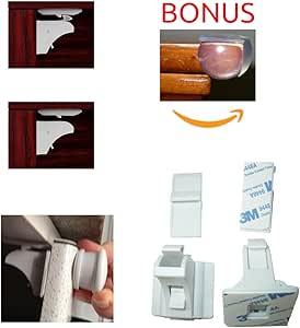 Cerradura Del Gabinete Magnética, Cierre Invisible de Seguridad para