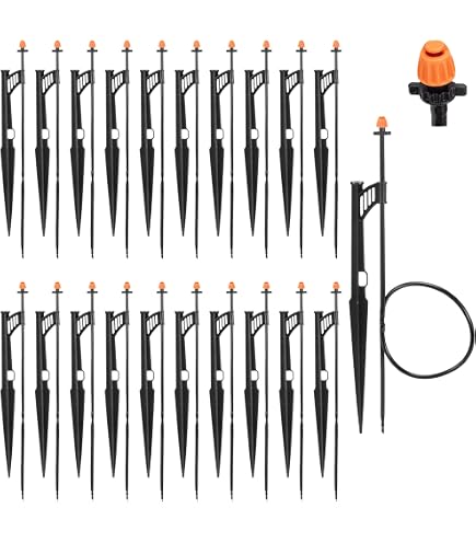 Rain Bird X360ADJMST Micro Irrigatore A Spruzzo 360° Regolabile - Filettato Per Aiuole E Contenitori