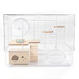 BUCATSTATE Hamster Cage 3-Level with