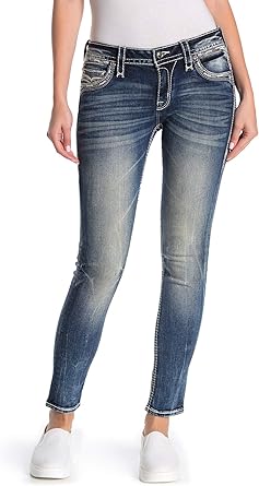 rock revival high rise jeans