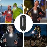 Adiwo Clip on Flashlight Running Light 150 Lumens 5 Modes Rechargeable view 7