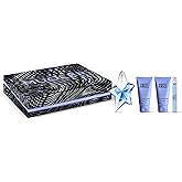 Mugler Angel Eau de Parfum - Women's Perfume Gift Set - Ambery & Woody - Fragrance, 1.6 Fl Oz, 1.6 Fl Oz Lotion, 1.6 Fl Oz Shower Gel, 0.33 Fl Oz Travel Size Perfume