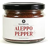 Beirut Spice Co. Pure Aleppo Pepper Flakes - No Preservatives, Salt, Or Oil - 4.2 Oz