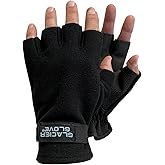 Glacier Glove Unisex Alaska River Fingerless Lightweight Breathable Non-Slip Grip Fishing Gloves with Elasticized Cuffs | for Outdoors, Fly Fishing, Paddling, Hiking