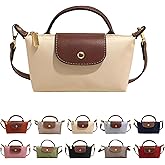 Mini Crossbody Bag for Women - Adjustable Strap Shoulder Purse, Small Spacious Tote with Zipper Pockets for Phone Wallet Keys