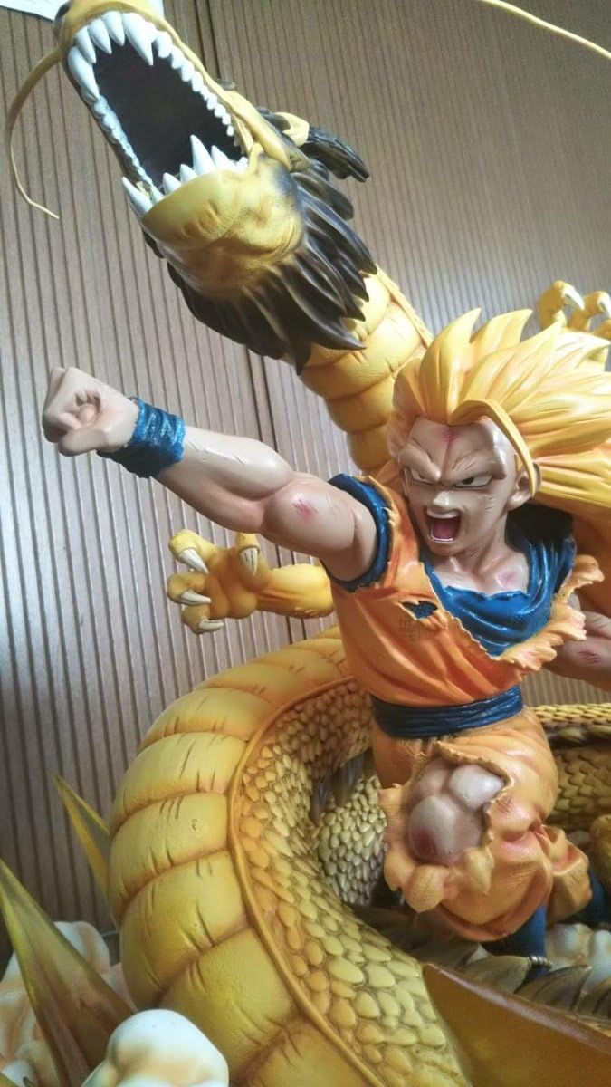 Amazon Co Jp ドラゴンボール フィギュア ガレージキット 超サイヤ人3 孫悟空 龍拳 ホビー 通販