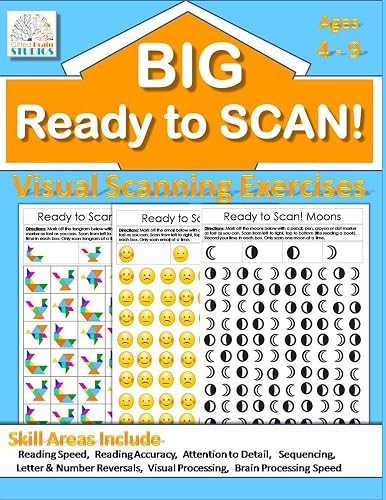 Download Ready to Scan! BIG BOOK: Beginners, Intermediate & Advanced Visual Scanning Exercises PDF