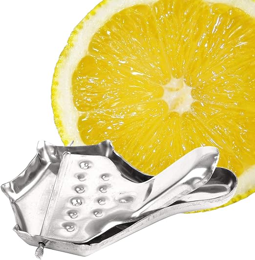 Small Stainless Steel Lemon Squeezer Amazon.co.uk Kitchen & Home