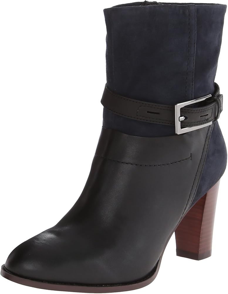 clarks navy boots