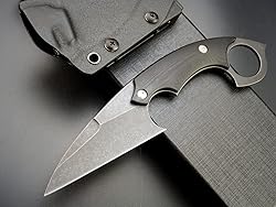 Ccanku C1118 Fixed Blade Knife,D2 Blade G10 Handle