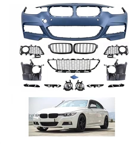 Fits 14-20 BMW F32 F33 F36 4 Series P Style Front Bumper Lip #668 Jet Black – Ikon Motorsports