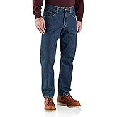Carhartt Men's Relaxed Straight Rugged Flex® Lined Jean