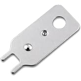 Dispenser Key Replacement for Rubbermaid Compatible with Flex, AutoFoam, AutoClean, AutoFlush Dispensers Key 3486595 &ndash; Durable Metal Lock Plate Key for Manual and Touch-Free Systems - 1 Pack