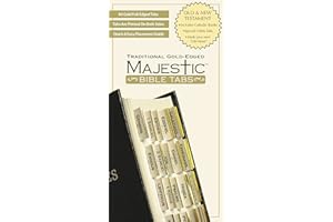 Majestic Traditional Gold-Edged Bible Tabs