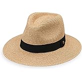 Wallaroo Hat Company Women’s Petite Palm Beach Fedora – UPF 50+ UV Protection Sun Hat, Packable, Adjustable, Small Size