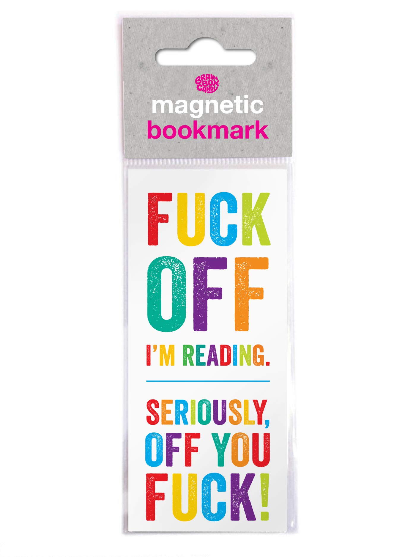 Fuck Off I'm Reading Magnetic Bookmark