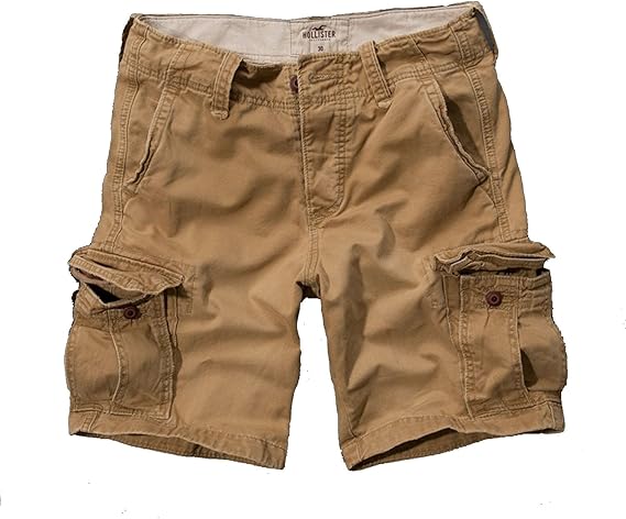 Amazon ホリスター Hollister 並行輸入品 メンズ ショートパンツ Hollister Cargo Shorts カーキ 32 服 ファッション小物 通販