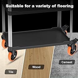 Heavy Duty Swivel Wheels 5 Inch PVC Casters with