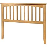 Amazon.com - Mission Style Oak Finish Queen Size Bed ...