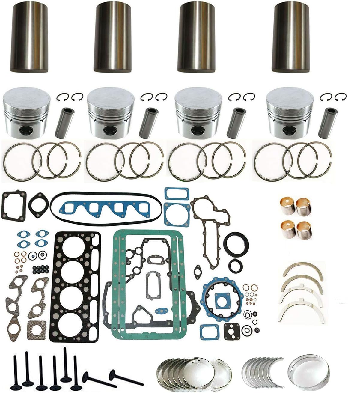 Excavator Bobcat for Fits Kit Rebuild Overhaul Notonmek 743 KH90 V1702B