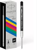 Parker Ballpoint Pen Refills Medium Point Black QUINKflow Ink 20 Count view 1