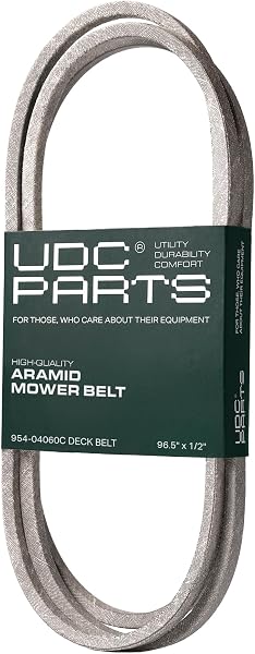 UDC Parts 954-04060C Troy Bilt Pony 42" Deck Belt Replаcement, 1/2" x 96.5" | Fits Bronco 954-04060B Cub Cadet LTX1042 LTX104